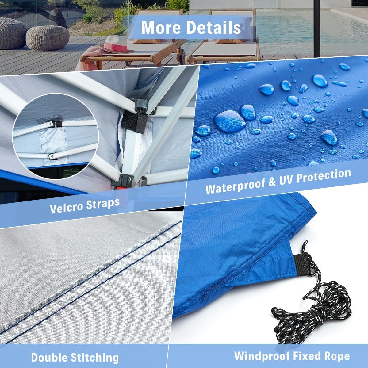 Cubierta de Reemplazo para Carpa Pop-up Outmax 3x3m Azul