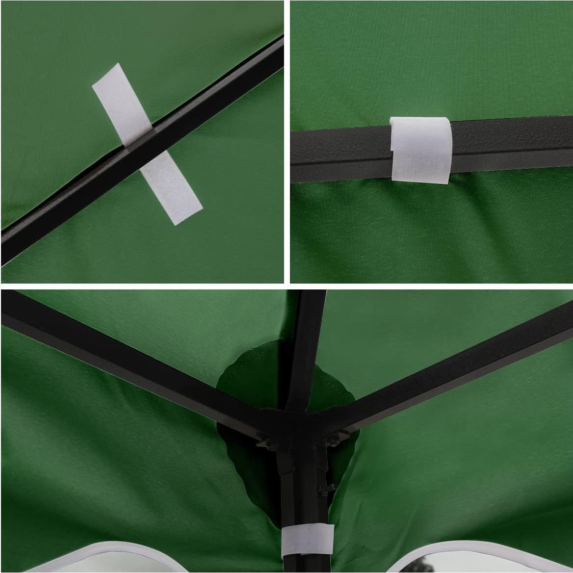 Techo de Repuesto para Gazebo Frtzal 3.05m Doble Capa Verde