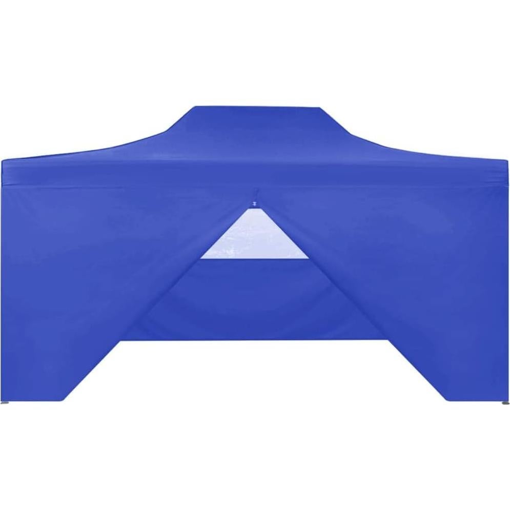Carpa Plegable WEHUOSIF 2.99x4m Azul con 4 Paredes Laterales