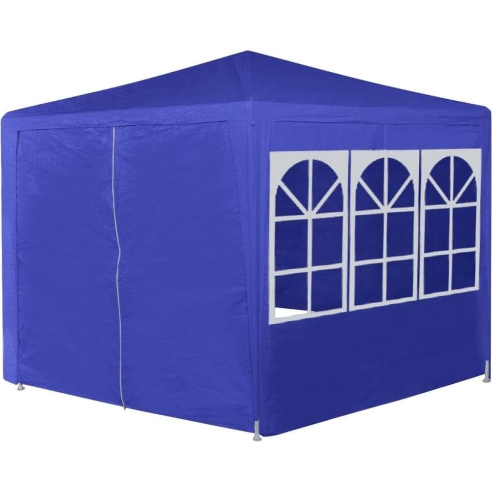 Carpa de Boda ZQQLVOO Azul 2.0m x 2.0m Hexagonal a Prueba de Agua
