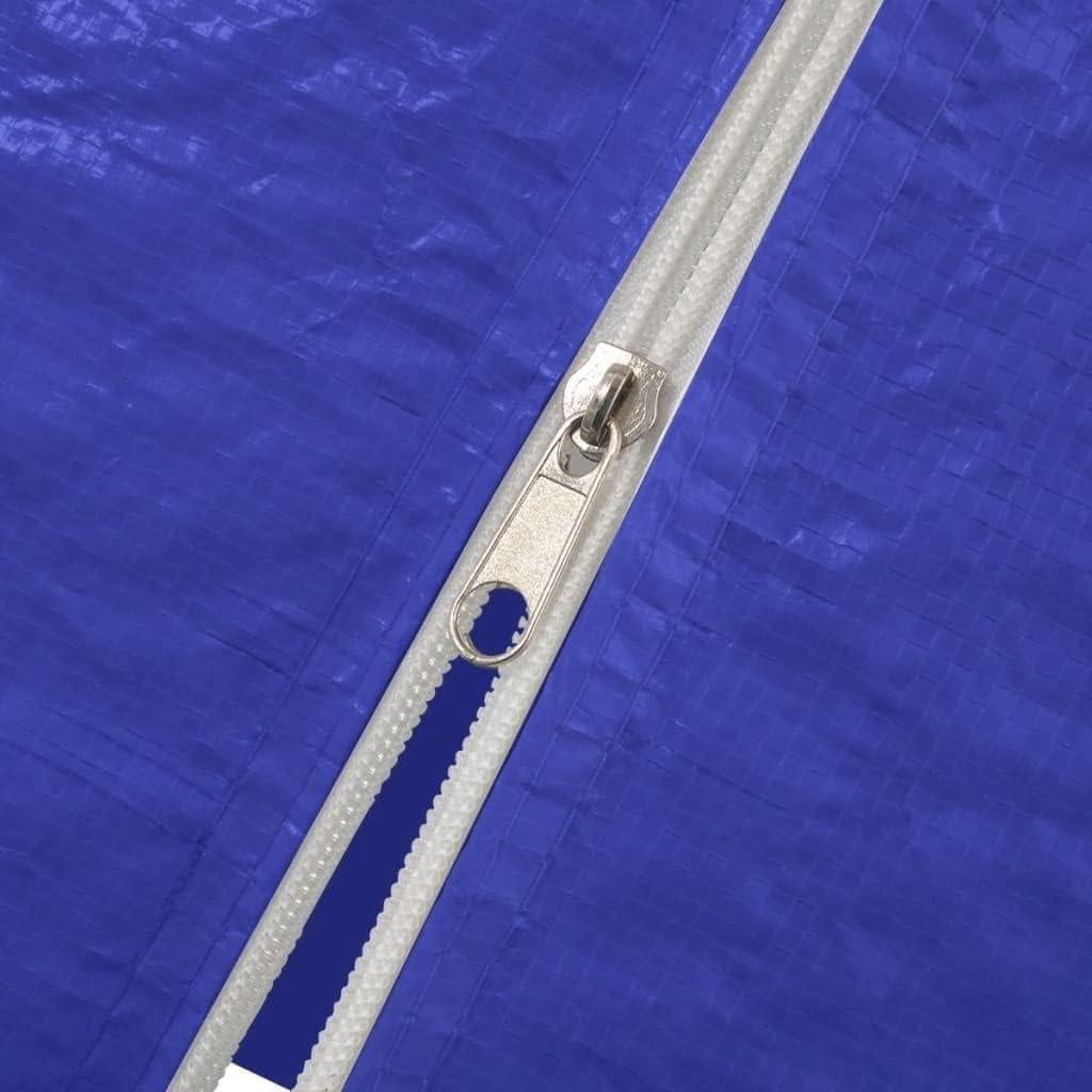 Carpa de Boda ZQQLVOO Azul 2.0m x 2.0m Hexagonal a Prueba de Agua