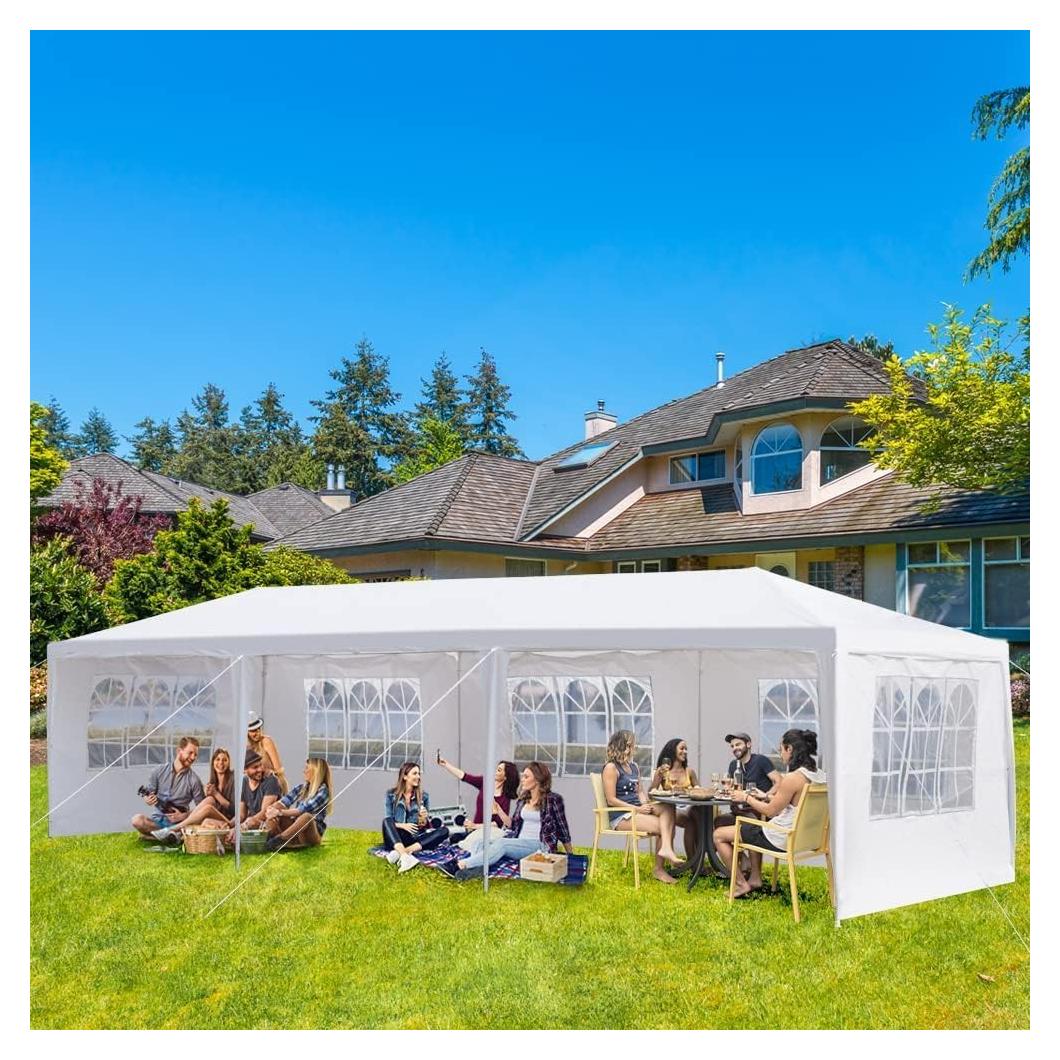 Carpa Instantánea BQOQB 3x9m Impermeable para Eventos