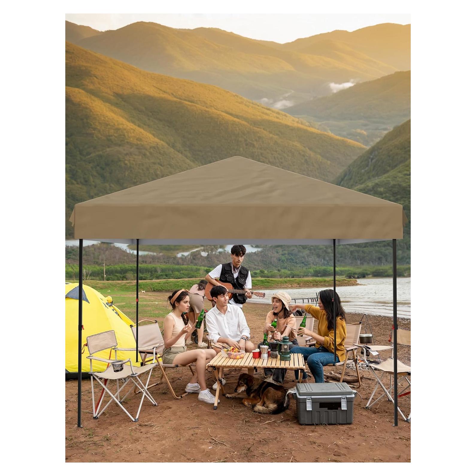 Carpa Pop Up OUTGOODS 3x3m Impermeable con Protección UV