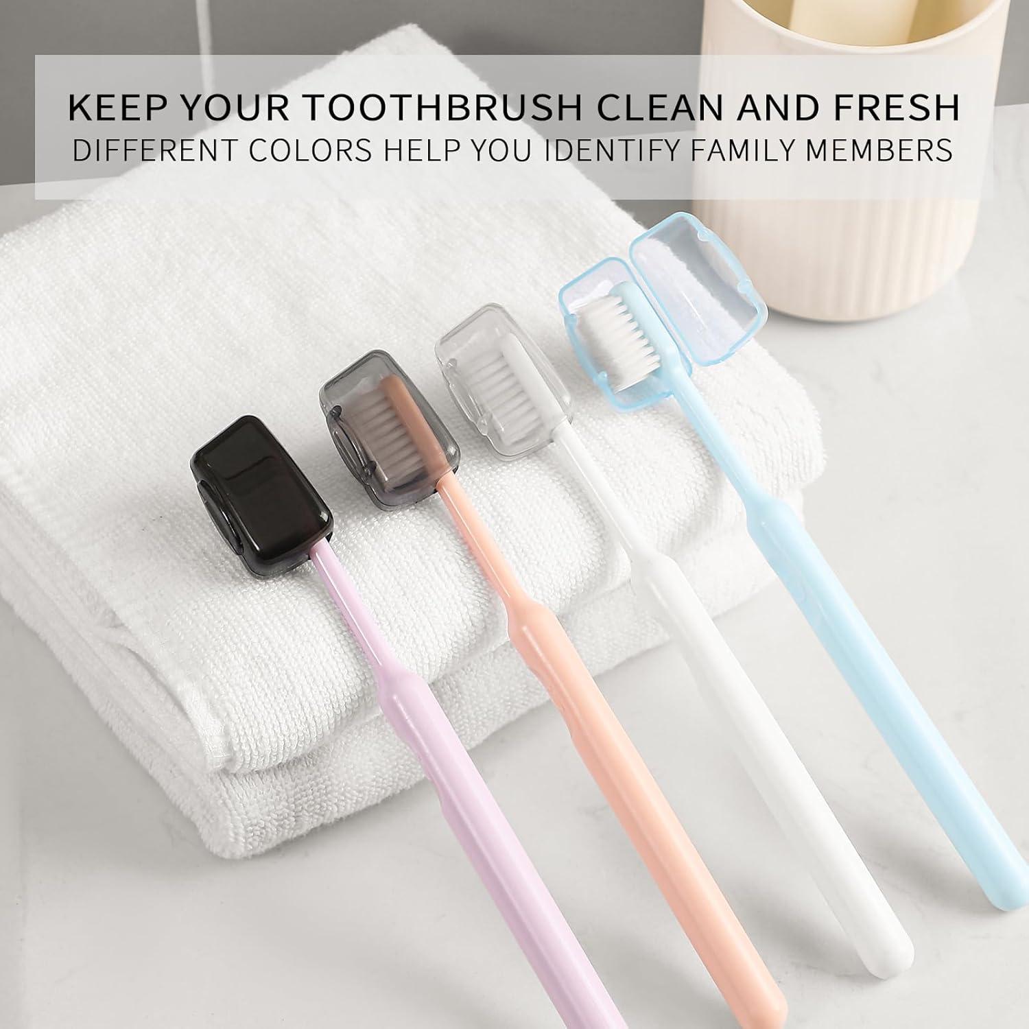 Cubiertas para Cepillos de Dientes Muslish 20 Piezas - Gris