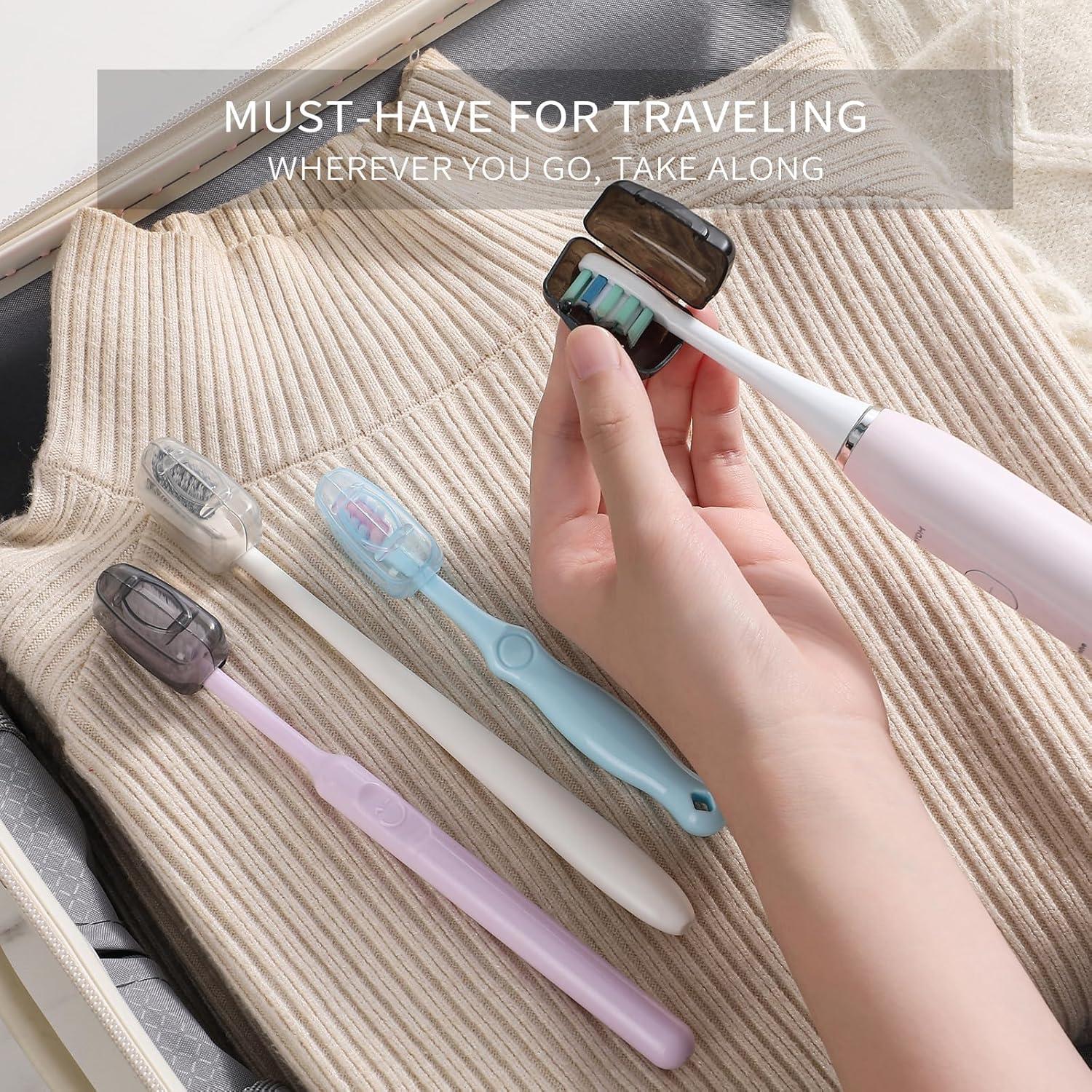 Cubiertas para Cepillos de Dientes Muslish 20 Piezas - Gris