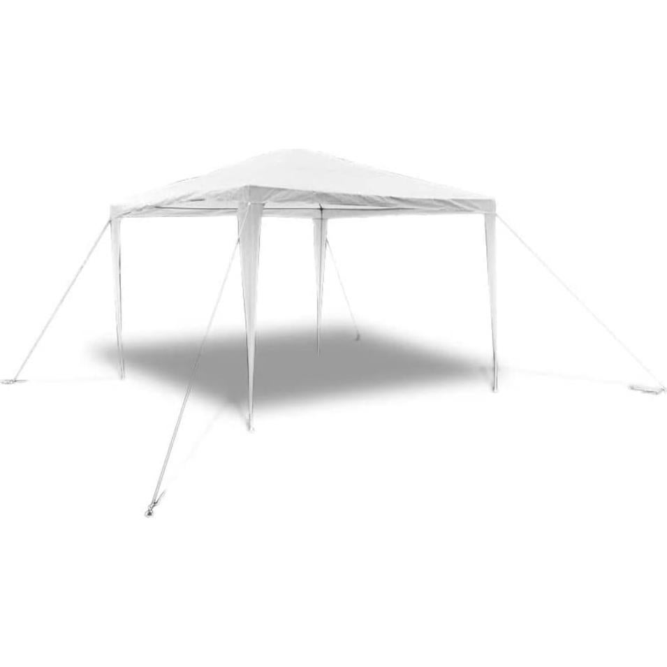 Pabellón de Jardín ZQQLVOO 3x3m Impermeable Blanco