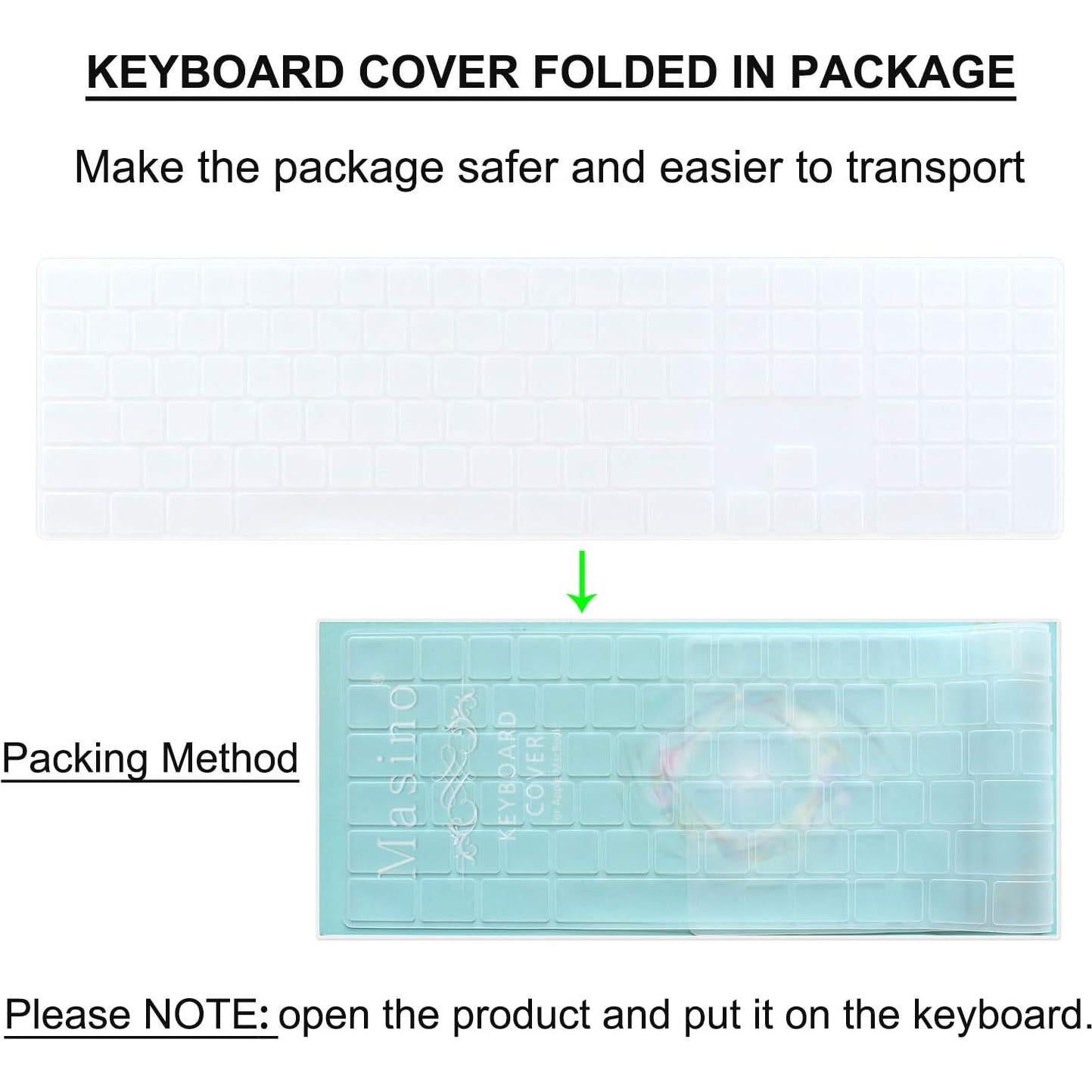 Funda de Silicona Masino para Teclado Magic MQ052LL/A