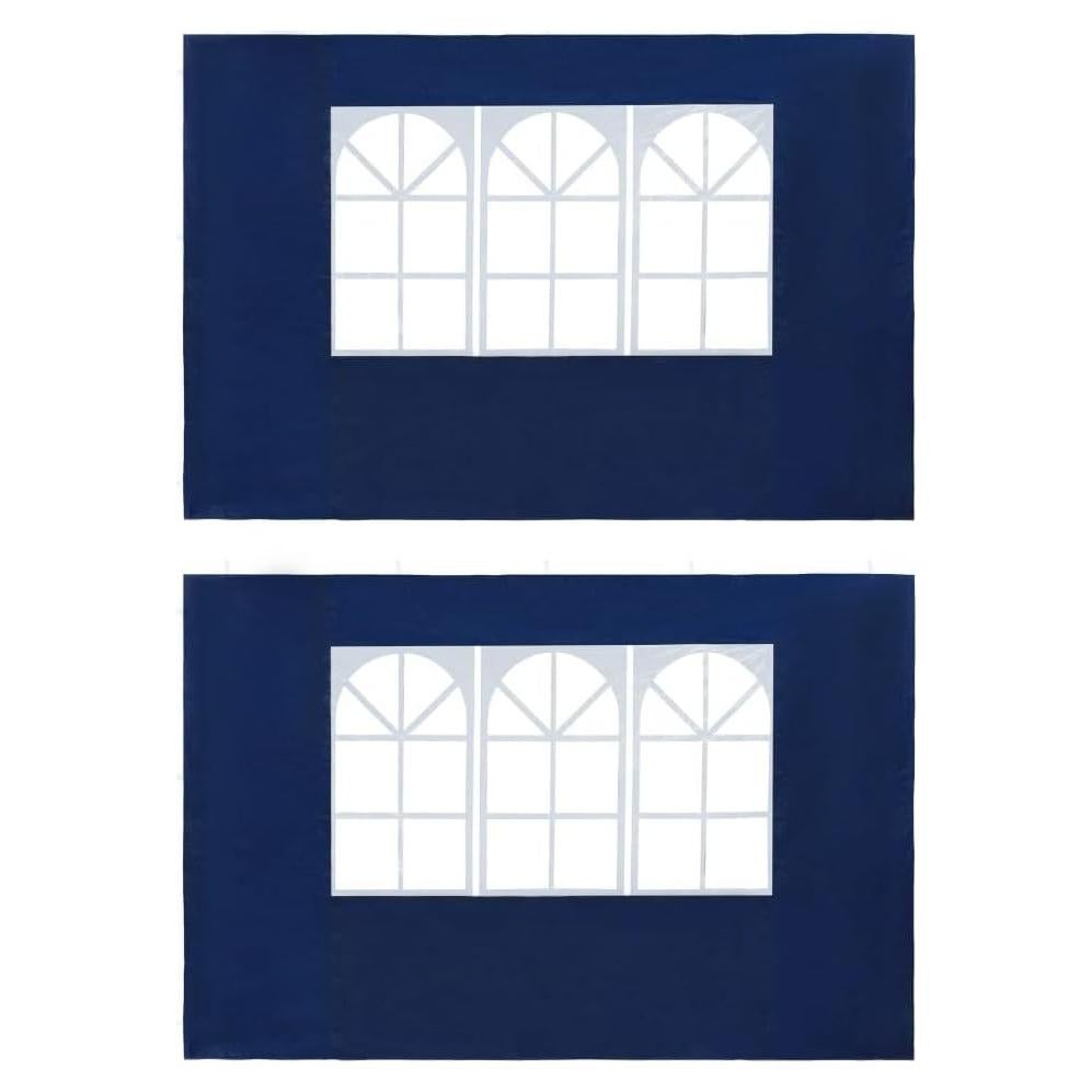 Pared Lateral para Carpa MNISDFL Azul 300x195 cm 2 Piezas