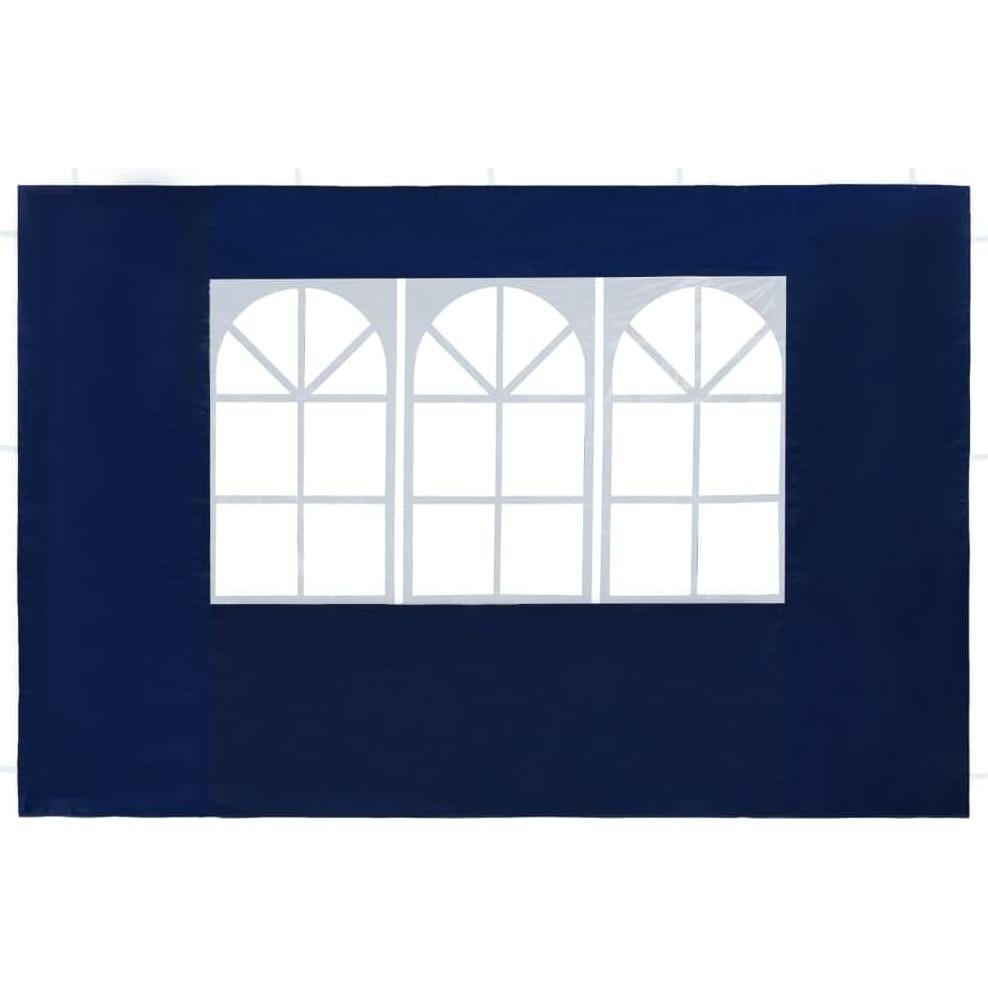 Pared Lateral para Carpa MNISDFL Azul 300x195 cm 2 Piezas