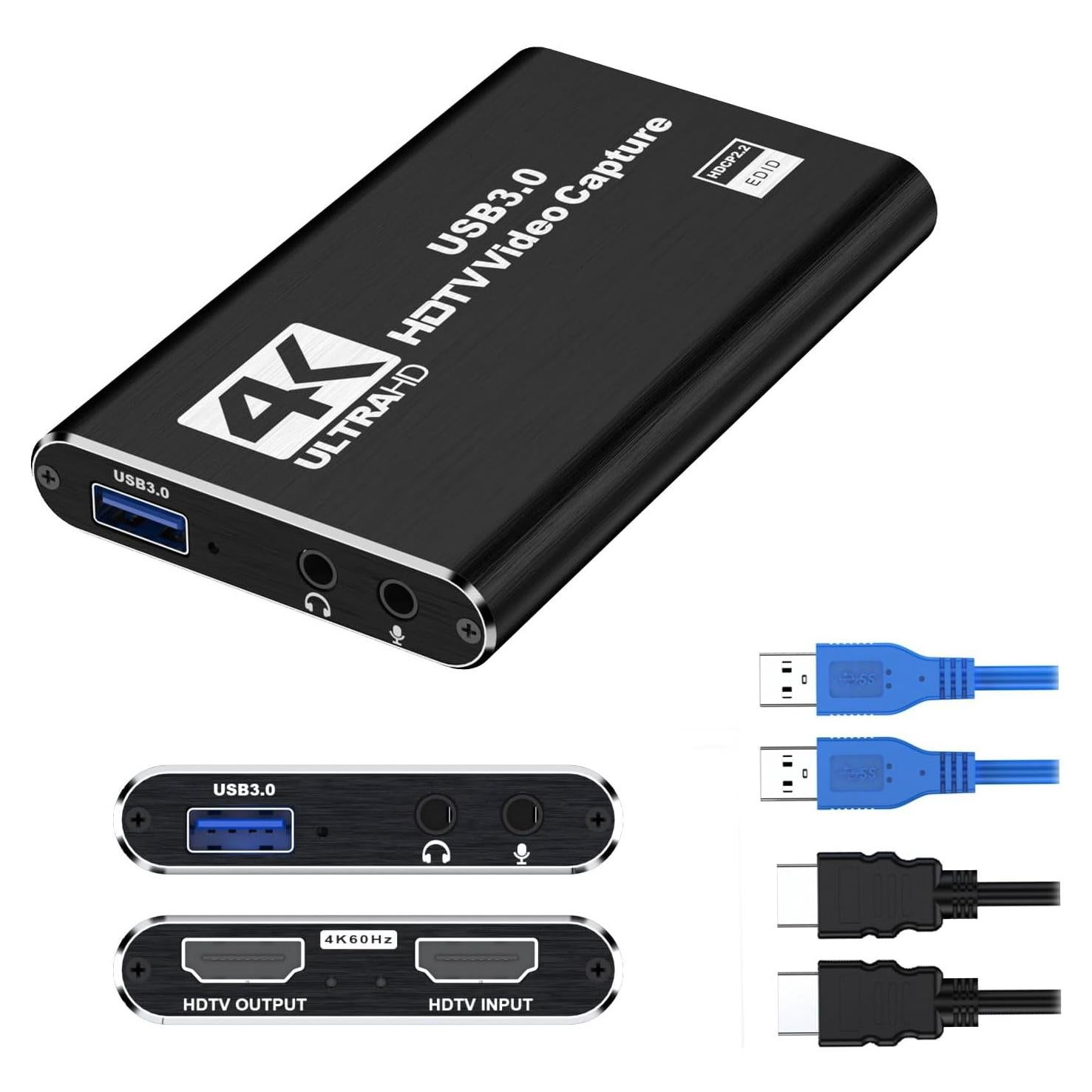 Tarjeta de Captura de Video 4K Dobestyou V316 HDMI USB 3.0
