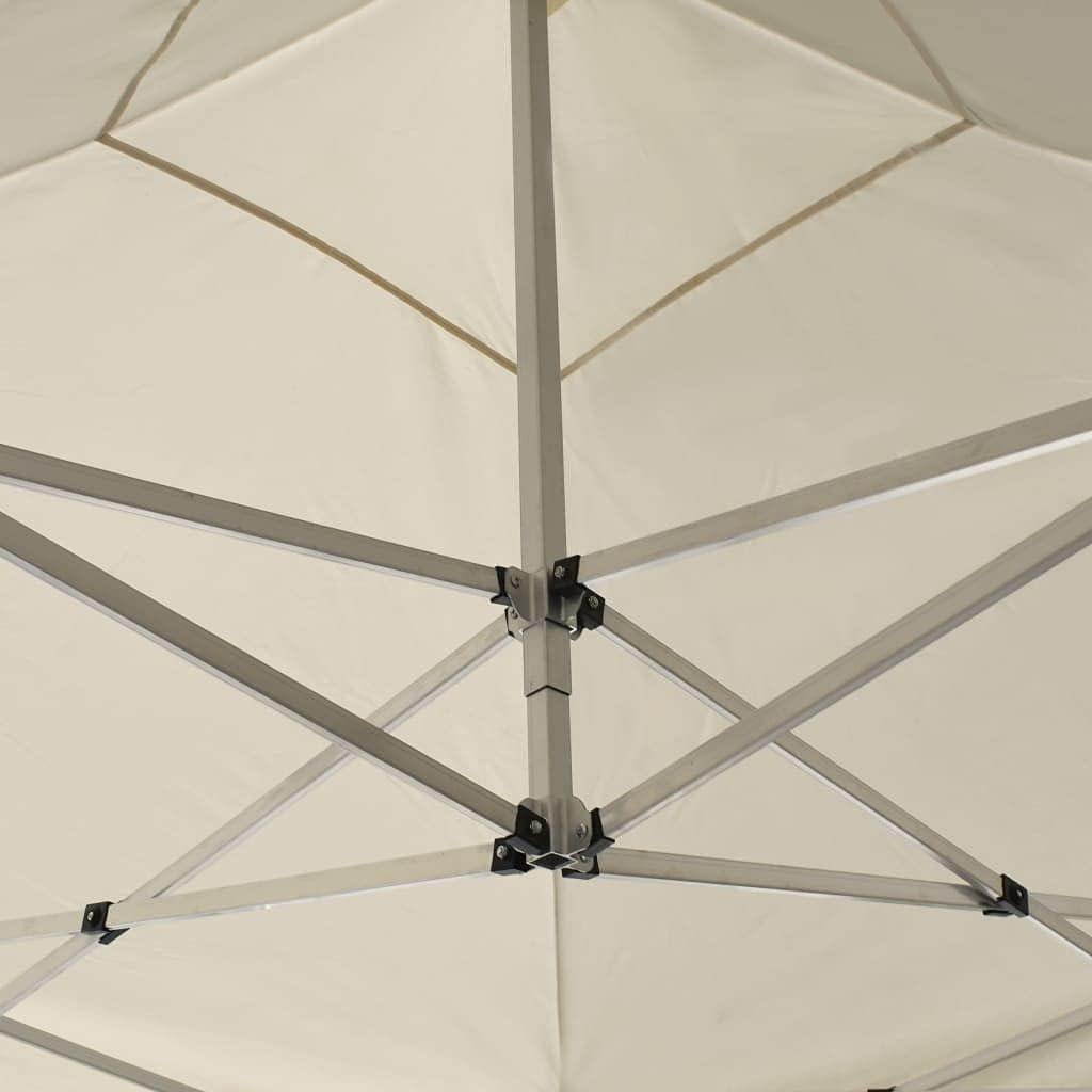 Carpa Plegable Profesional ZQQLVOO 290x290 cm Crema