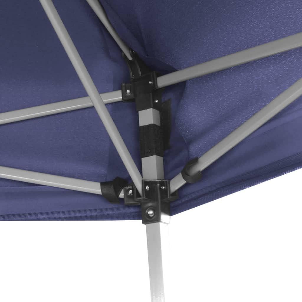 Toldo Gazebo Plegable ZQQLVOO 3.6x3.1m Azul Oscuro