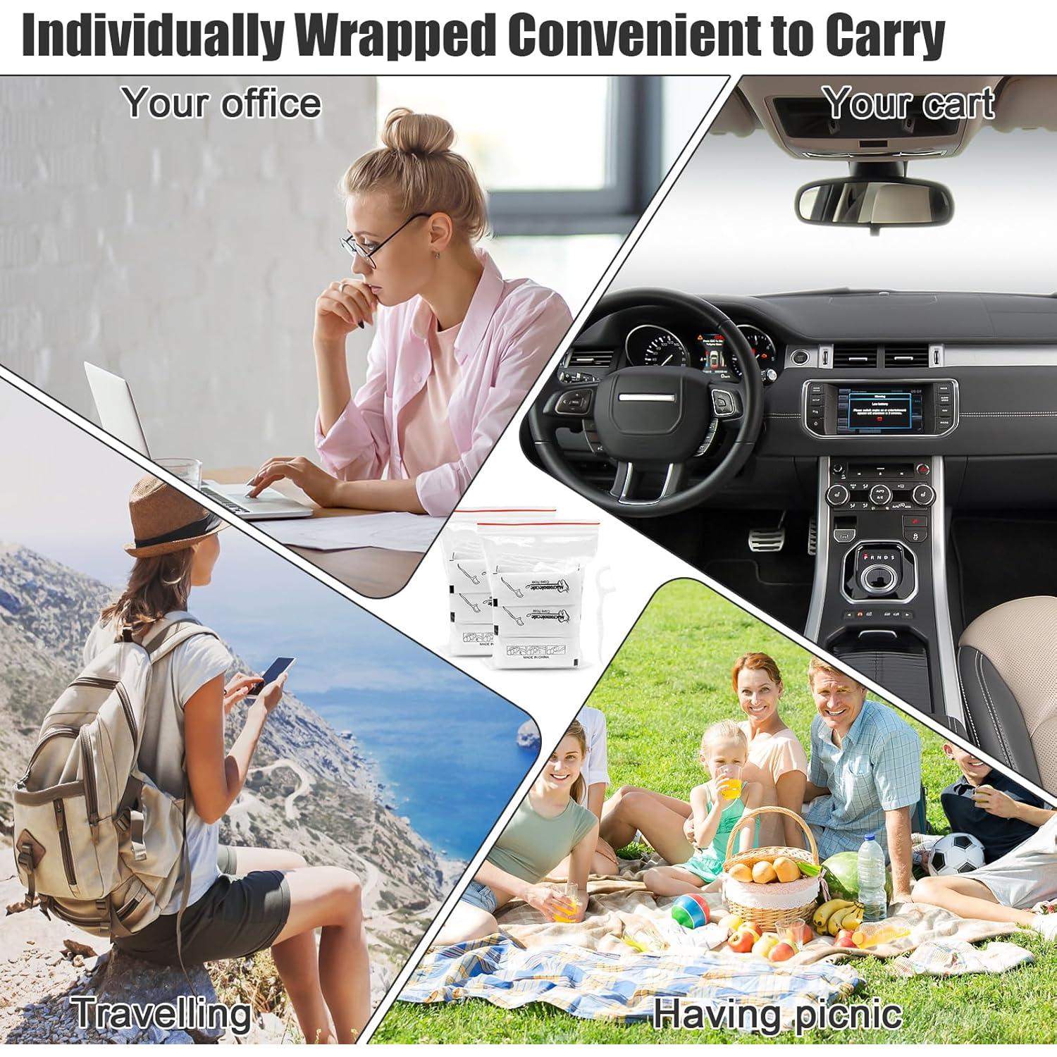 Palillos de Hilo Dental HOFASON 500 Unidades Higiénicos