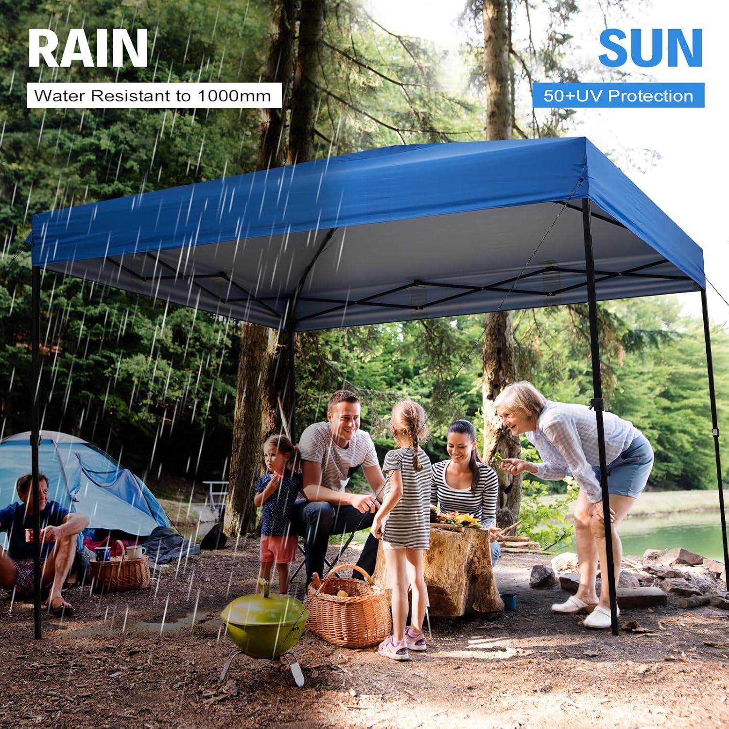 Cubierta de Techo Impermeable GOTRUTH 10x10 Pies Azul