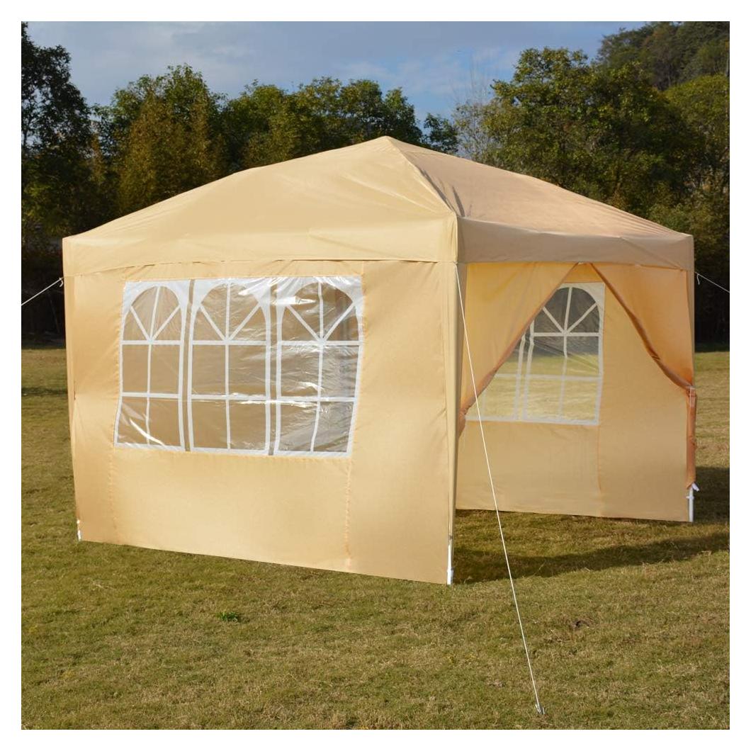 Carpa Plegable Hikarinowa 3x3m Impermeable Verde para Eventos