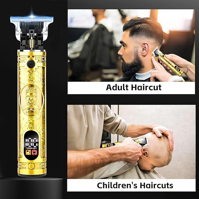 Recortadora de Barba Zlickro ZCK-002 con Pantalla LCD