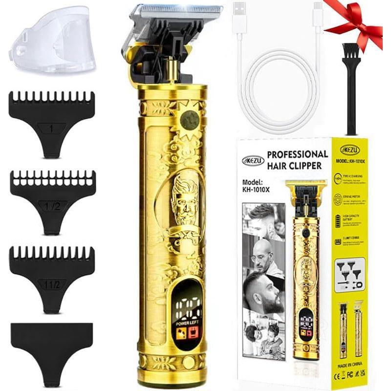 Recortadora de Barba Zlickro ZCK-002 con Pantalla LCD