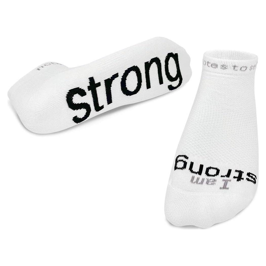 Calcetines Inspiradores Soy Fuerte - Notas para Uno Mismo