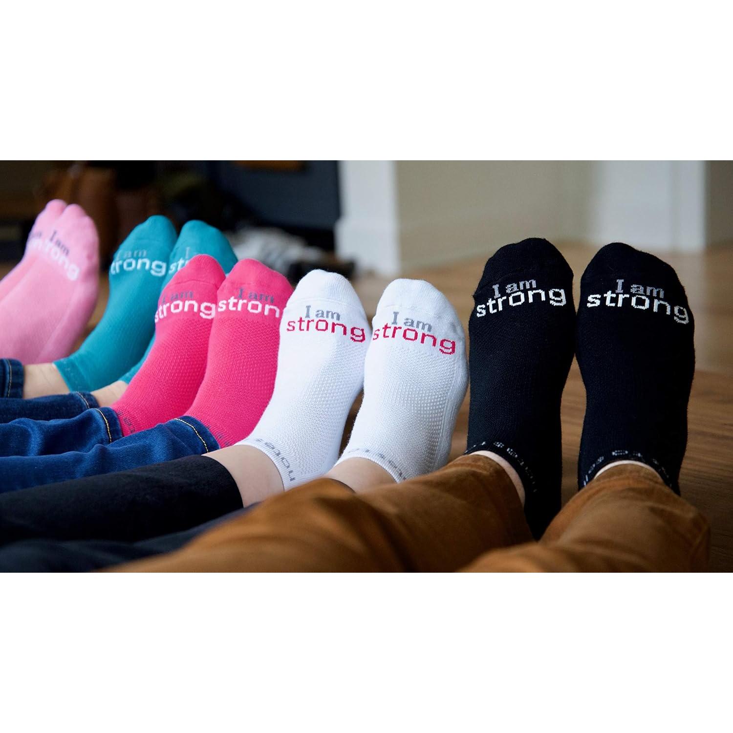 Calcetines Inspiradores Soy Fuerte - Notas para Uno Mismo