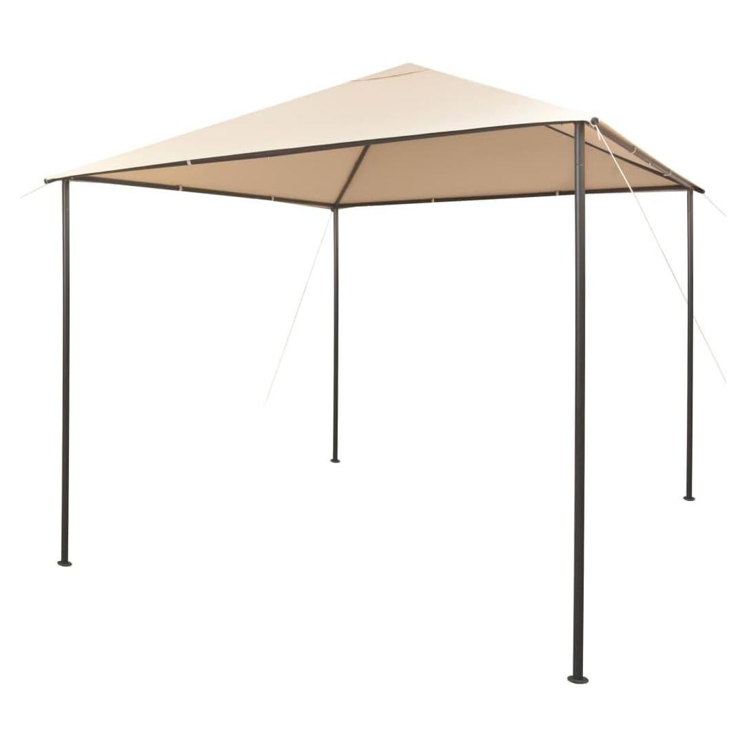 Gazebo KCCLVER 3m x 3m Beige Resistente al Agua para Eventos