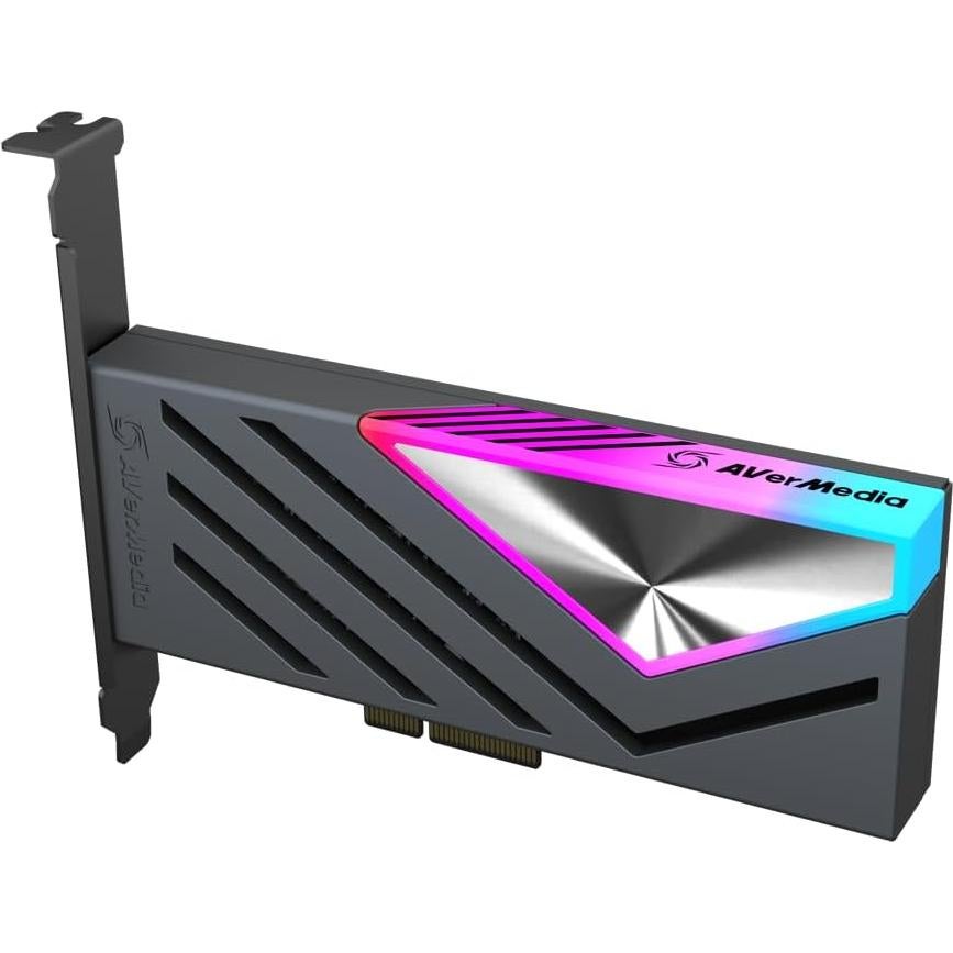 AVerMedia HDMI 2.1 Internal PCIe Capture Card for Streaming and Recording 4K60 with Ultra-Low Latency on PS5, PS4 Pro, Xbox Series X/S, Xbox One X, Switch Games - GC575 Live Gamer 4K 2.1