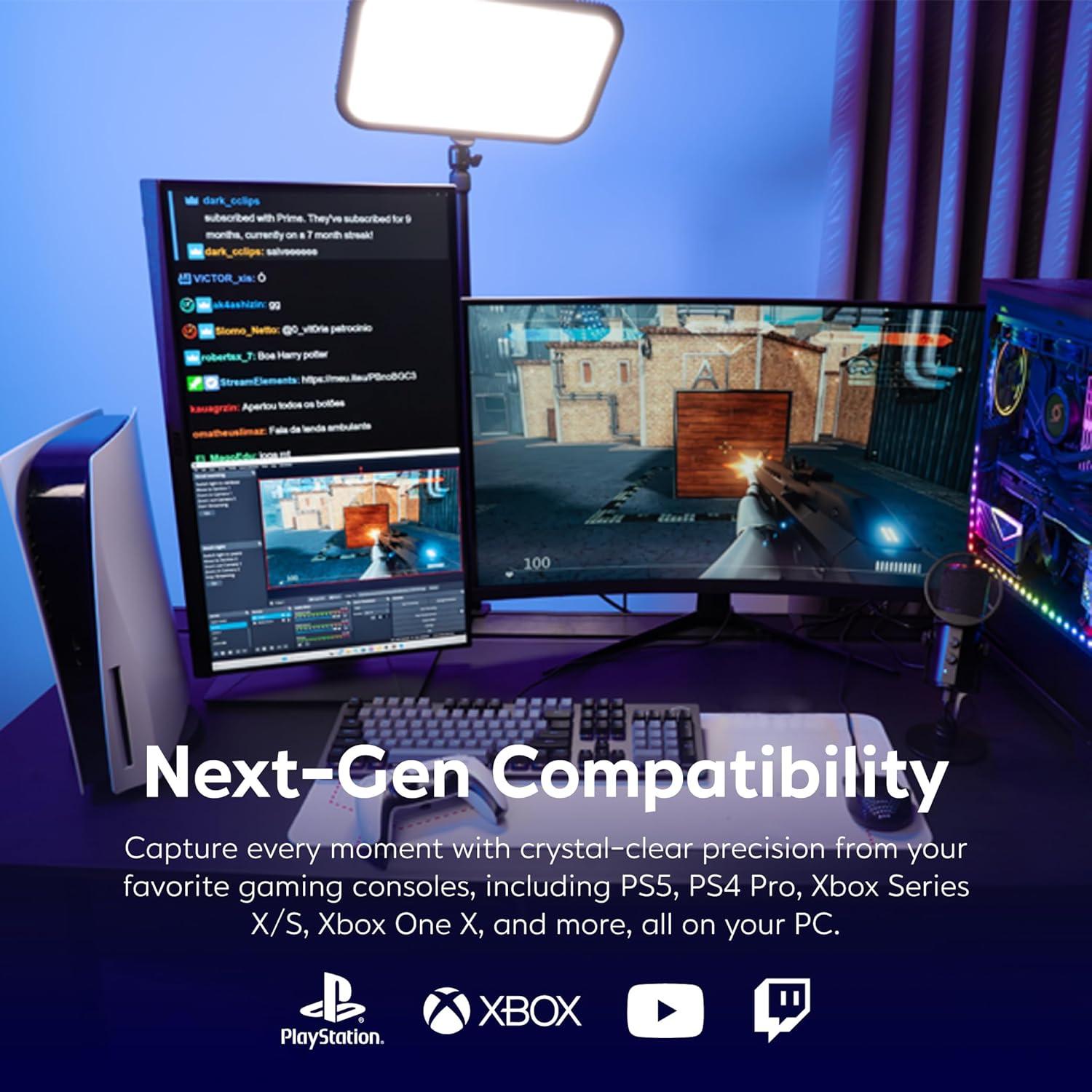 AVerMedia HDMI 2.1 Internal PCIe Capture Card for Streaming and Recording 4K60 with Ultra-Low Latency on PS5, PS4 Pro, Xbox Series X/S, Xbox One X, Switch Games - GC575 Live Gamer 4K 2.1