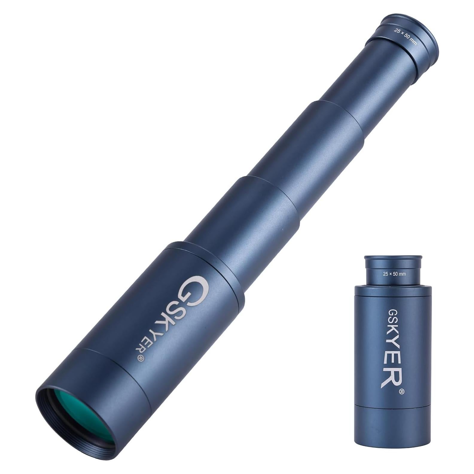 Telescopio Monocular Gskyer 25x50 HD Compacto para Aventura