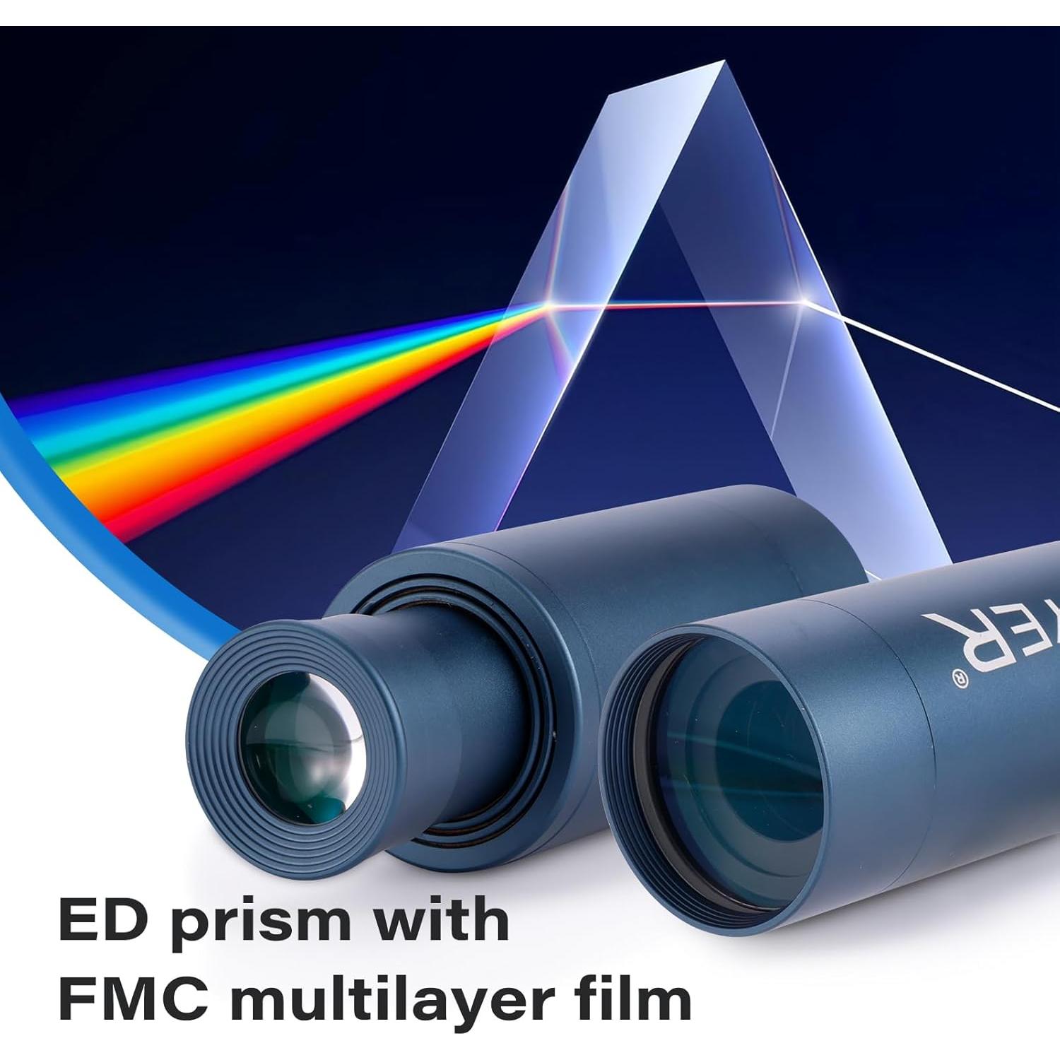 Telescopio Monocular Gskyer 25x50 HD Compacto para Aventura