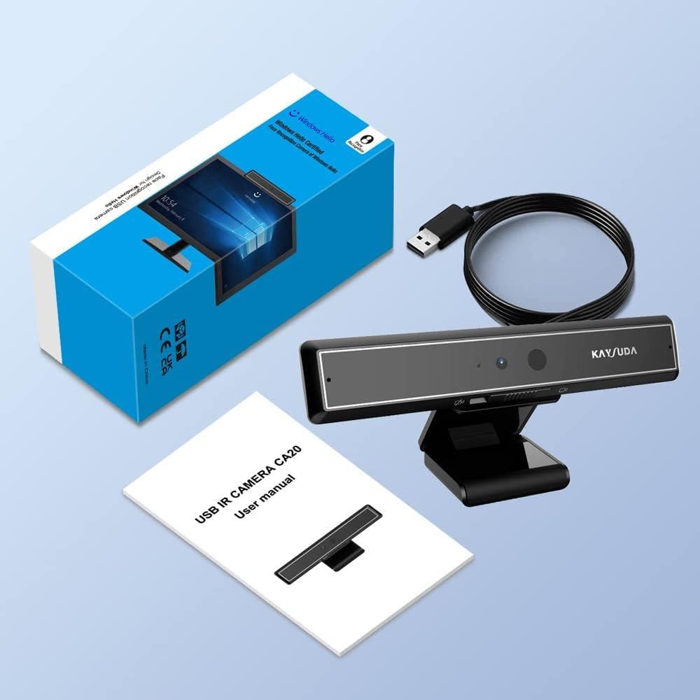 Cámara USB IR KAYSUDA CA20 1080P con Doble Micrófono