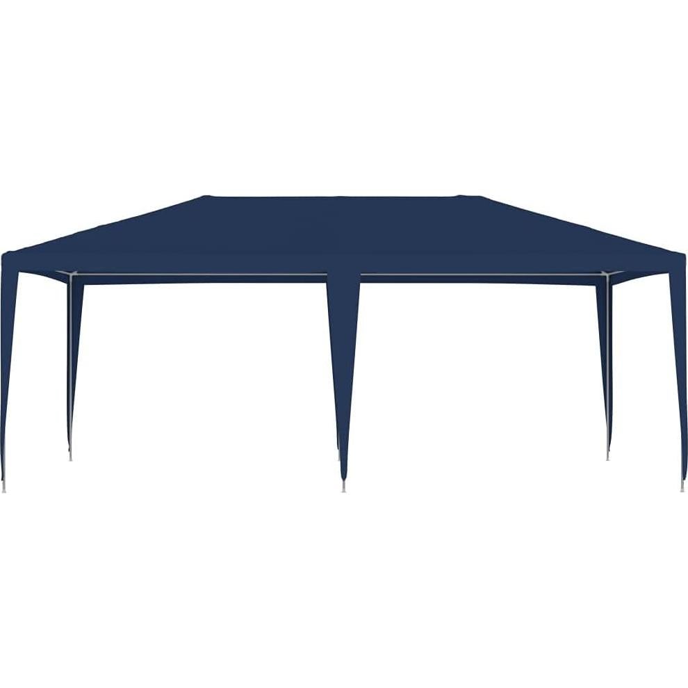 Carpa Plegable MNISDFL 6x4m Azul Resistente al Agua y UV