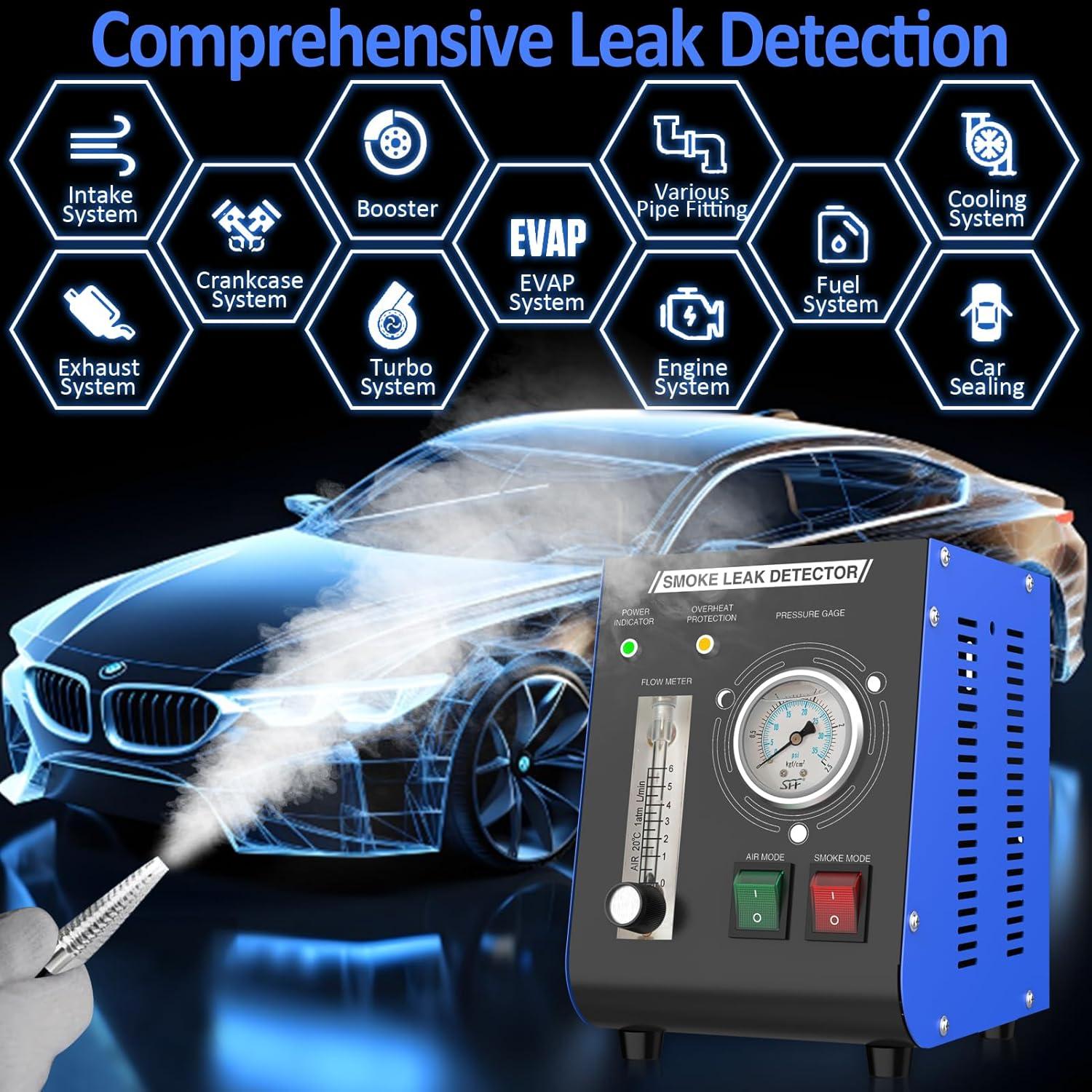 Detector de Fugas de Humo Wodli con Bomba de Aire 12V