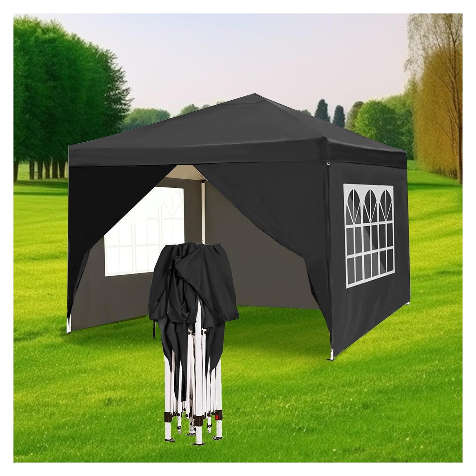 Carpa de Fiesta Plegable LCyindu 3.05m x 3.05m Impermeable