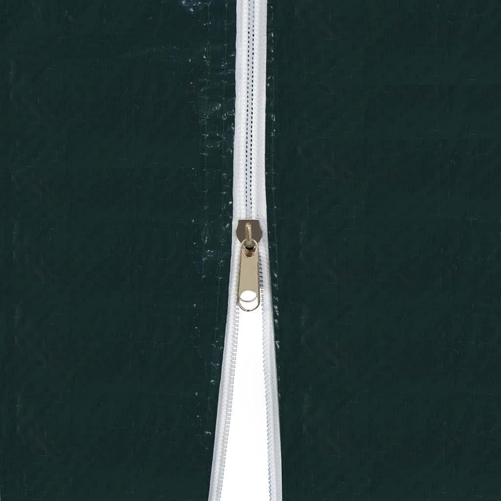 Party Tent 9.8'x9.8' Green,Party Tent with Sidewalls and Windows UV and Water Resistant Outdoor Canopy for Parties and Events Garden Structures