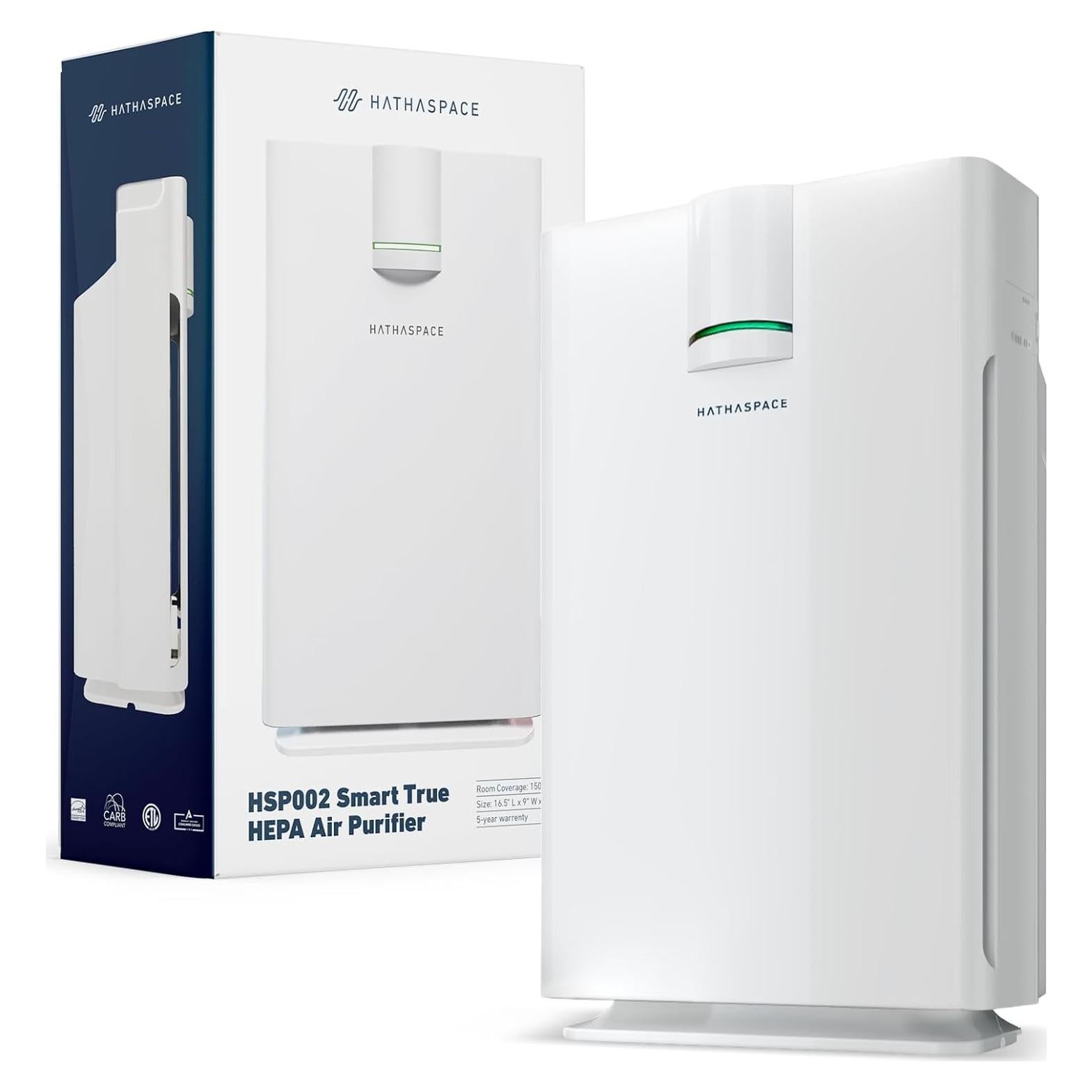 Purificador de Aire Hathaspace HSP002 HEPA 99.9% Silencioso