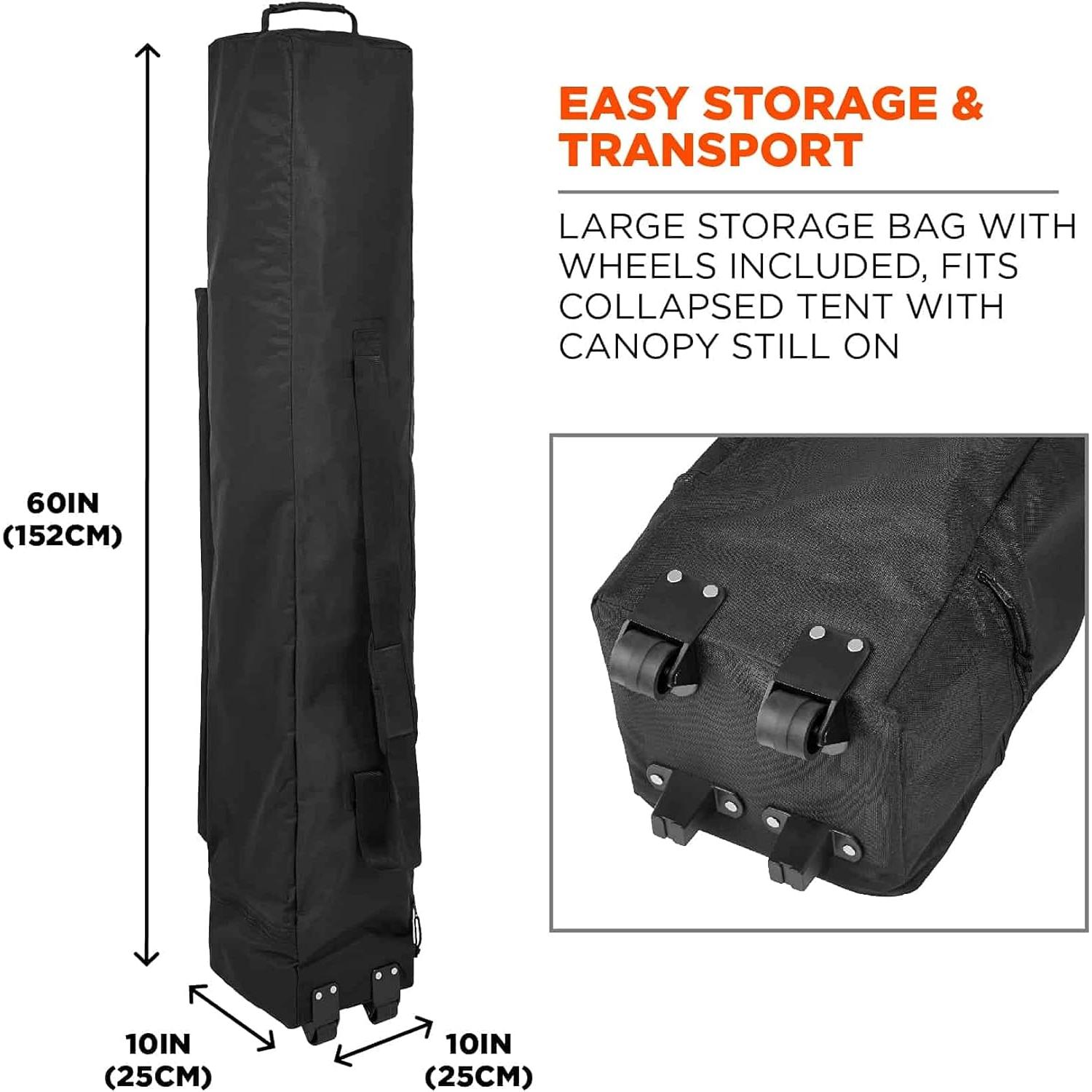 Carpa Plegable Ergodyne Shax 6000 3m x 3m Resistente Lima