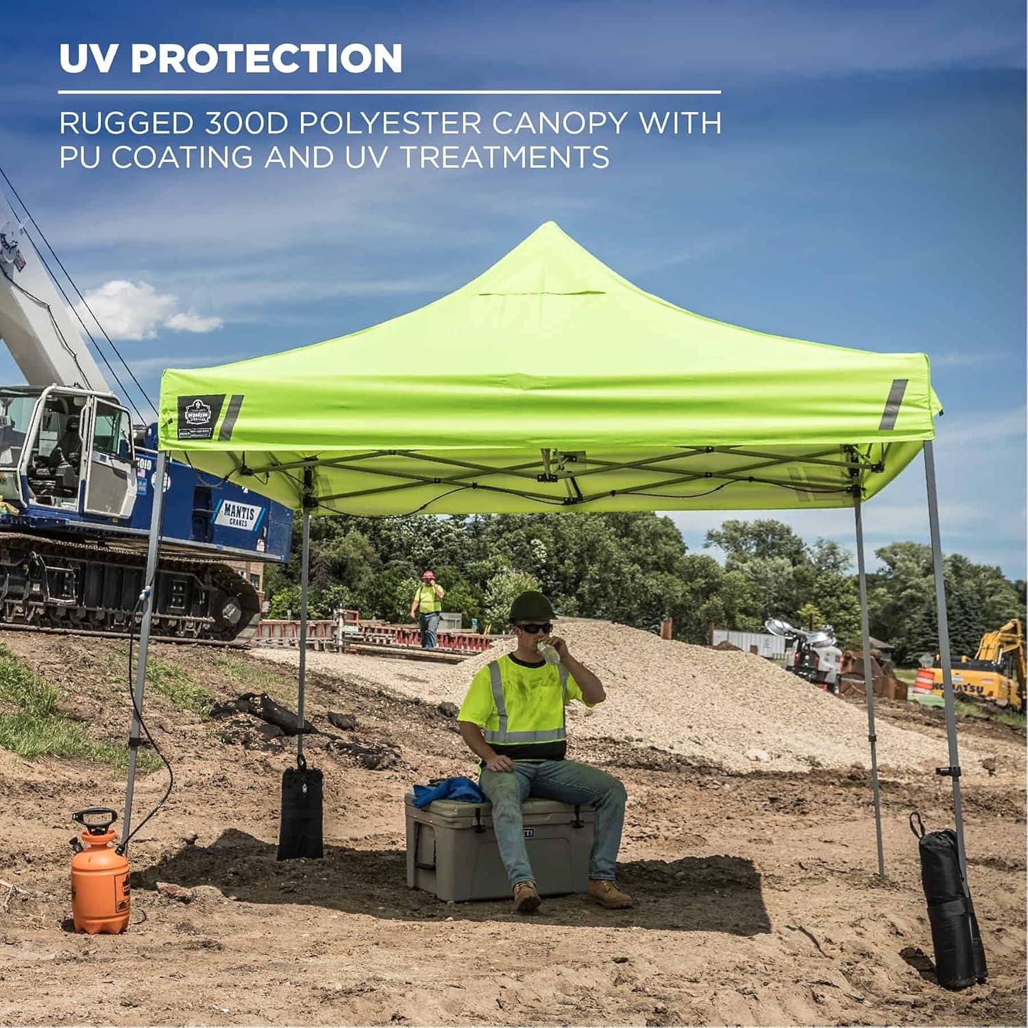 Carpa Plegable Ergodyne Shax 6000 3m x 3m Resistente Lima