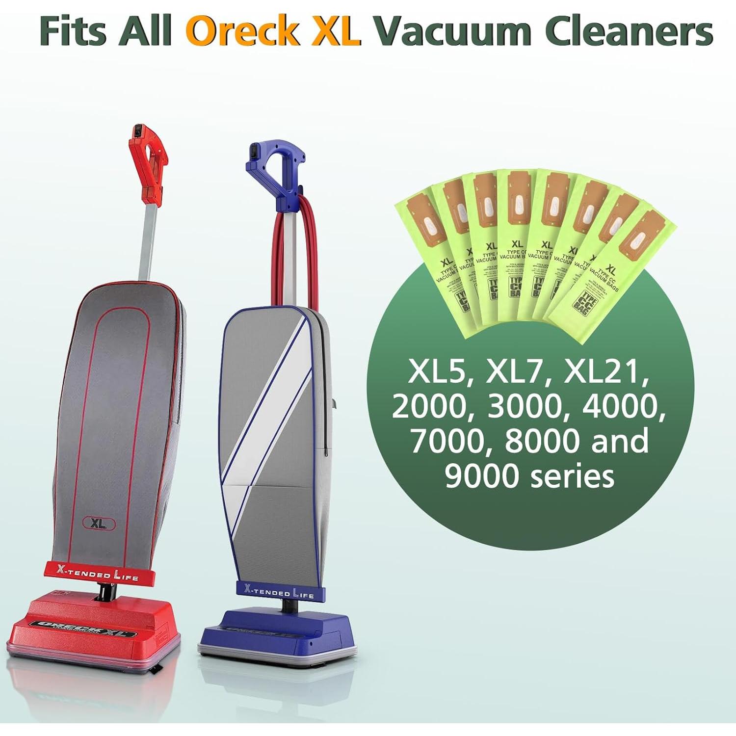 16 Bolsas de Vacío Isinlive para Aspiradoras Oreck XL