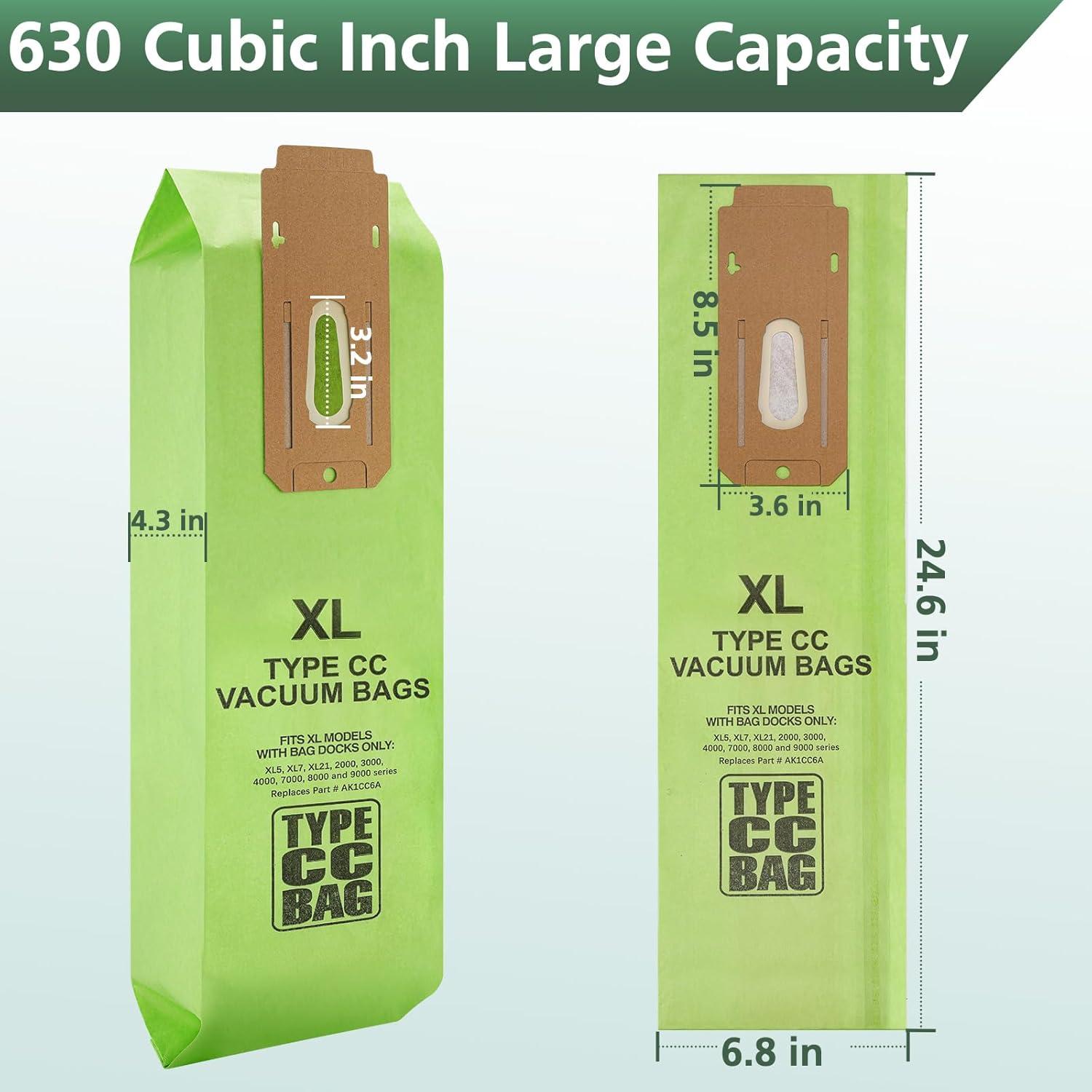 16 Bolsas de Vacío Isinlive para Aspiradoras Oreck XL