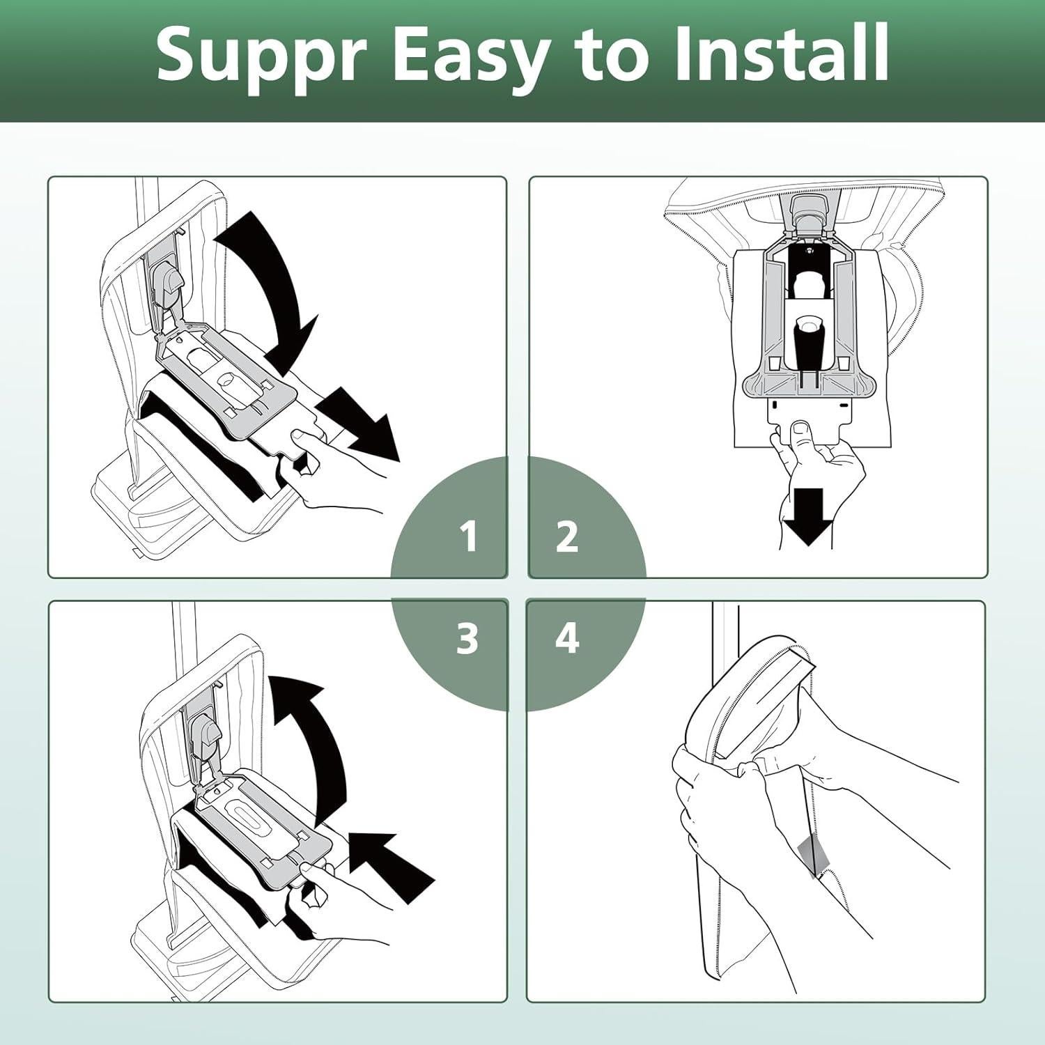 16 Bolsas de Vacío Isinlive para Aspiradoras Oreck XL