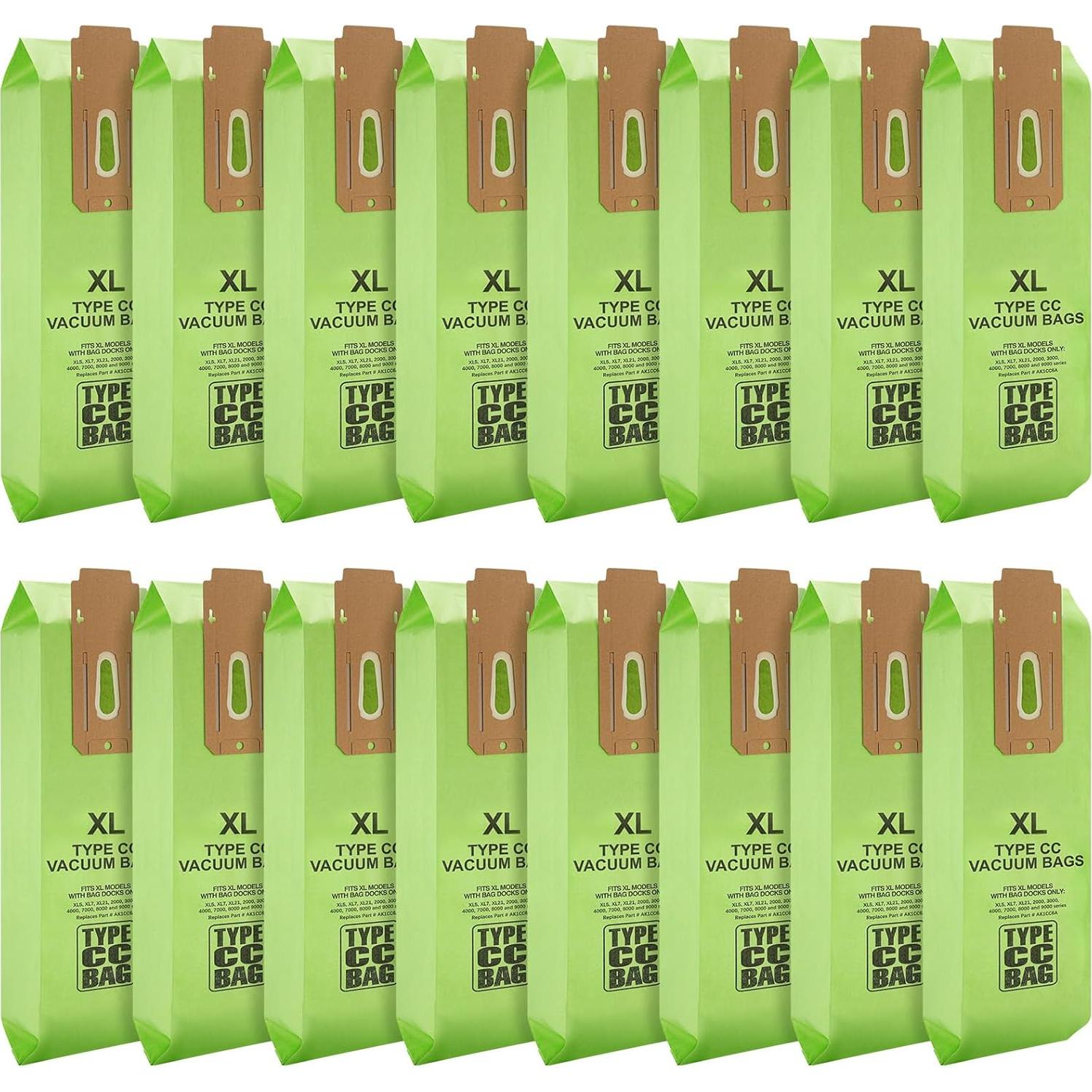 16 Bolsas de Vacío Isinlive para Aspiradoras Oreck XL