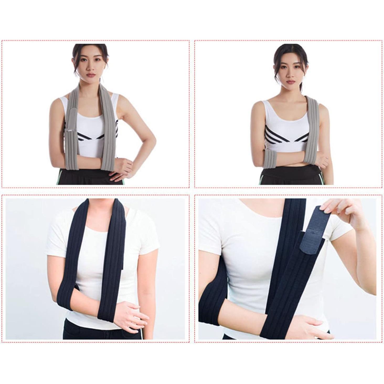 Inmovilizador de Hombro Wisexplorer Ajustable 180 cm Gris