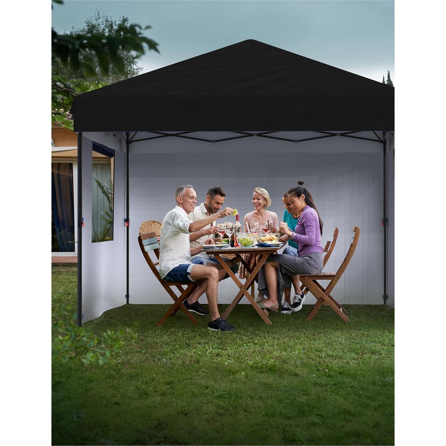 Carpa Pop-Up Garvee 3.05x3.05m Impermeable con 4 Paredes