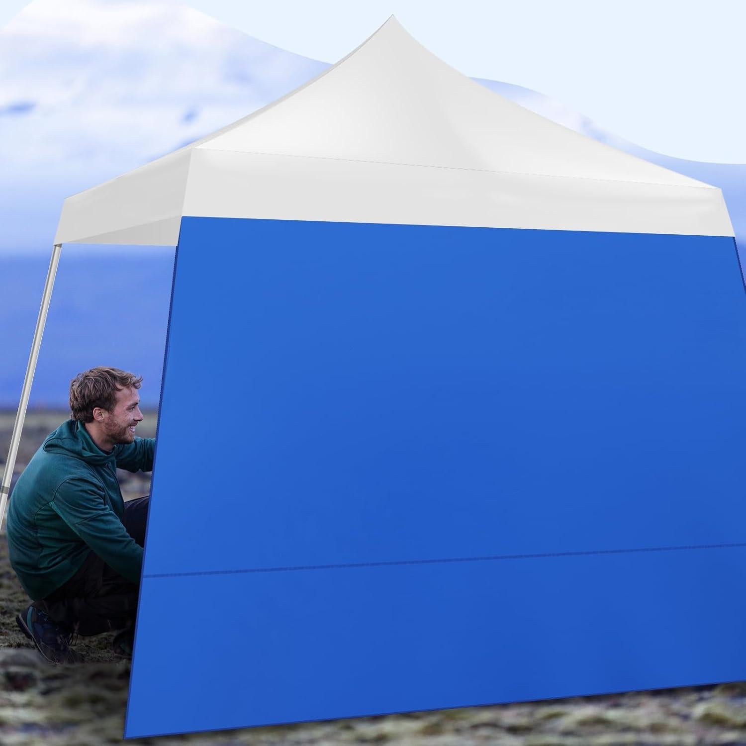 Pared Lateral Impermeable SmoothNovelty 3 Pcs 3.05x3.05m Azul