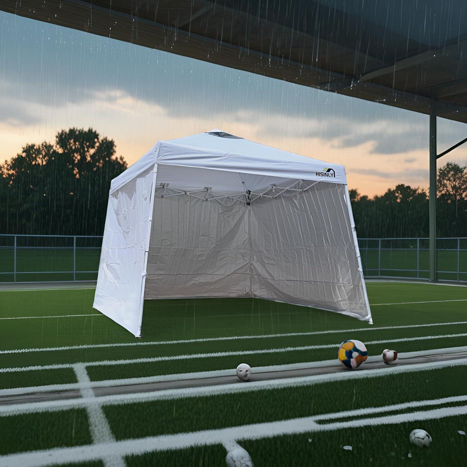 Carpa Plegable Hisinly 3.05x3.05m con Paredes Laterales UV