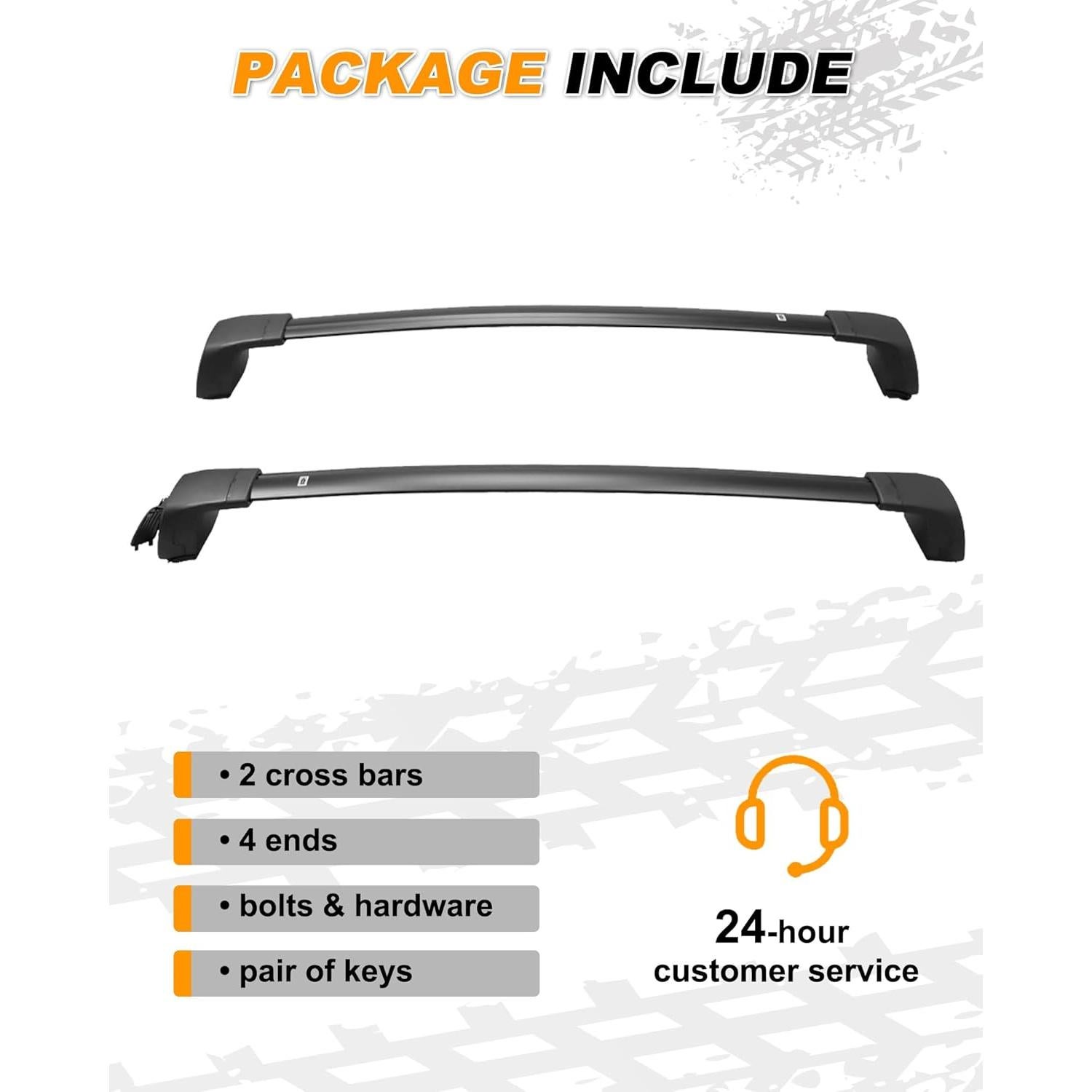 Barras Transversales de Techo Snailfly para Audi Q5 2018-2025