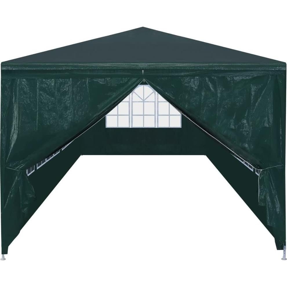 Carpa de Fiesta GeoHome 9x3m Verde Resistente al Agua