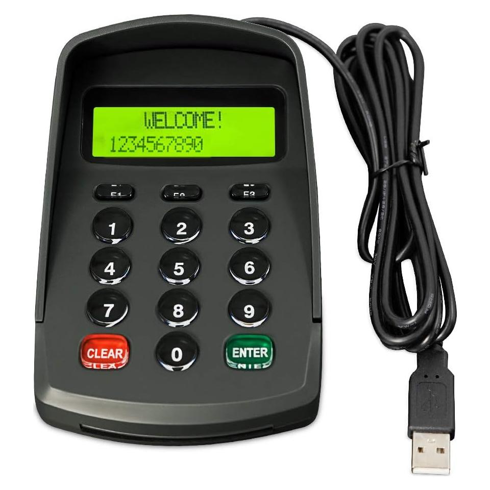 Teclado Numérico USB YD541 con Soporte LCD 15 Teclas