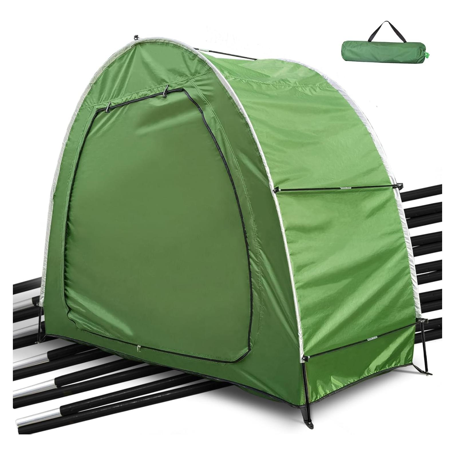 Tienda de Almacenamiento para 2 Bicicletas HuaKastro Impermeable