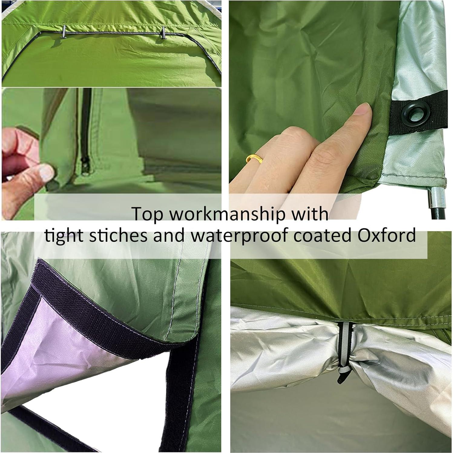 Tienda de Almacenamiento para 2 Bicicletas HuaKastro Impermeable