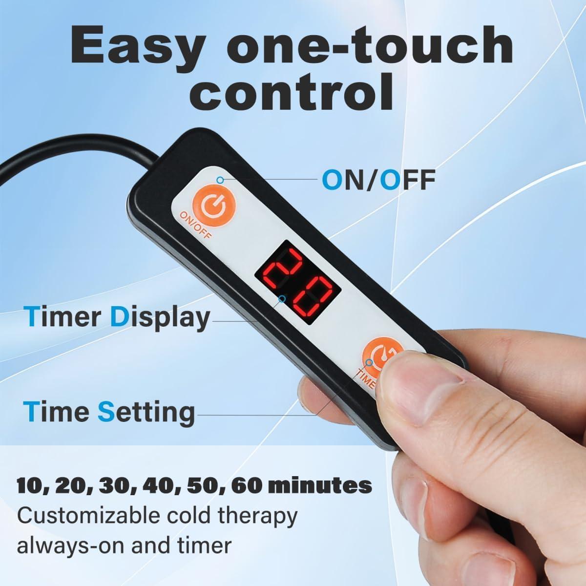 Máquina de Hielo Egfvcbo 6 Litros para Rodilla Postcirugía